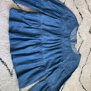 Madewell Jean shirt